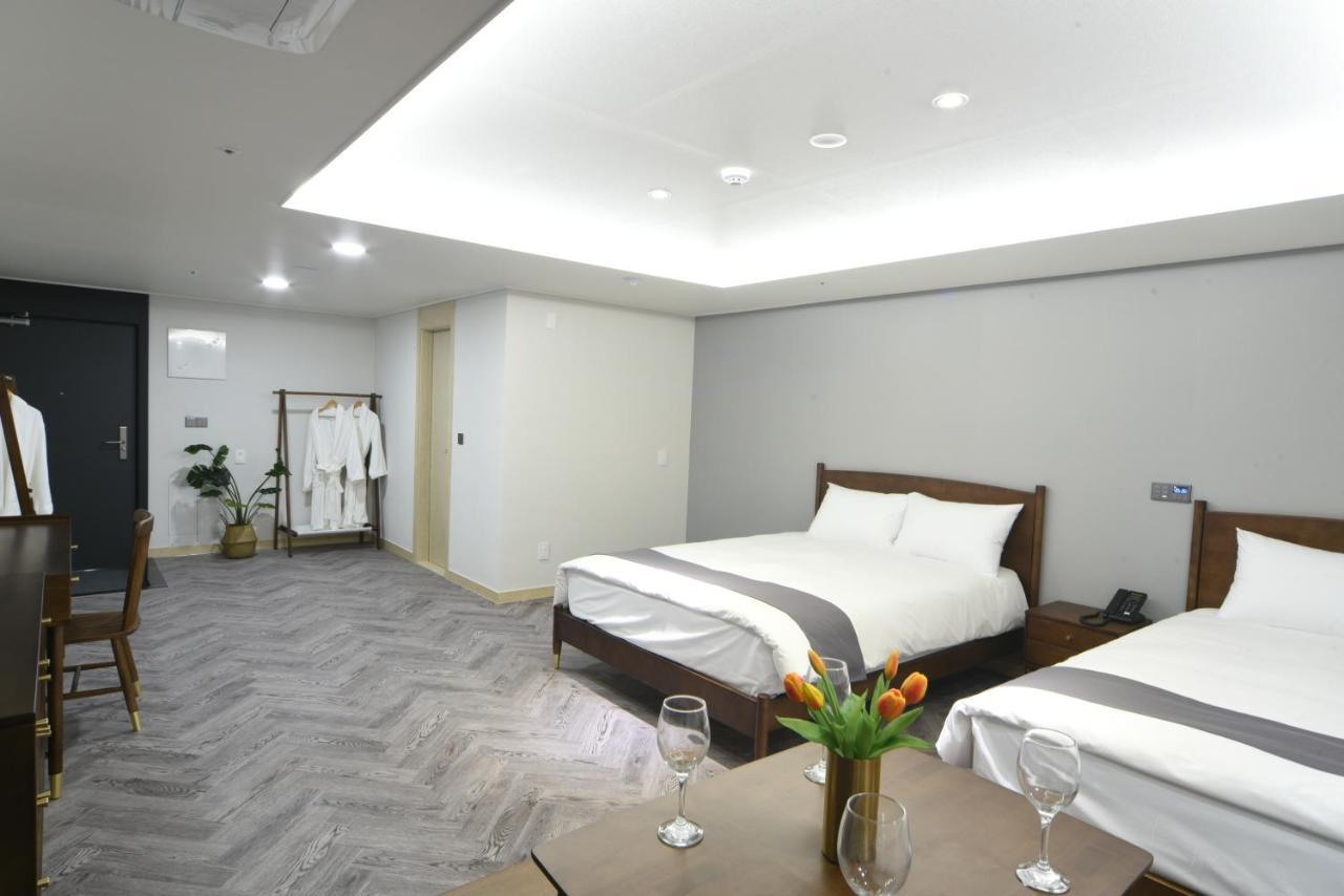 Haeundae Central Hotel Пусан Экстерьер фото