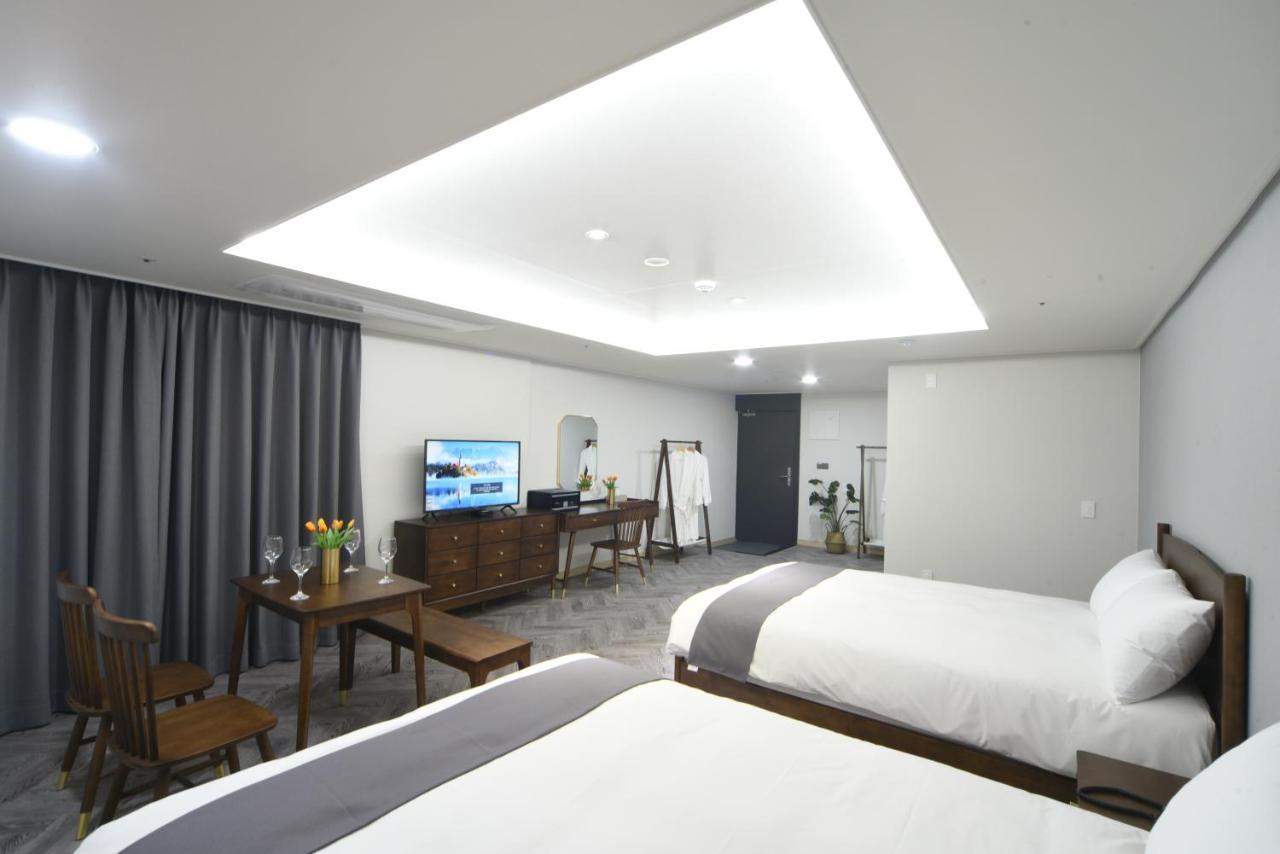Haeundae Central Hotel Пусан Экстерьер фото